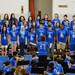 Members of the Tappan Middle School choir open the concert with a song during the "I Have A Dream" 50th Anniversary Celebration Concert in the gym at Tappan on Wednesday, May 29, 2013. The band, along with the orchestra and choir, will travel to Washington D.C. to play at the Lincoln Memorial. Melanie Maxwell | AnnArbor.com